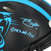 Bryce Young Carolina Panthers Autographed Fanatics Authentic Riddell 2022 Alternate Speed Authentic Helmet with 2023 #1 Pick' Inscription
