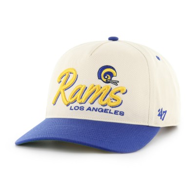 Los Angeles Rams 47 Natural Assemble Throwback Adjustable Hitch Hat