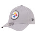 Бейсболка Men'sPittsburgh Steelers New Era Gray 39THIRTY M-Crown Stretch Бейсболка Men'sPittsburgh Steelers New Era Gray 39THIRTY M-Crown Stretch