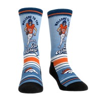 Unisex Denver Broncos Bo Nix Rock Em Socks Player Name Crew Socks