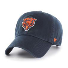 Бейсболка Chicago Bears 47 Navy Historic Logo Clean Up