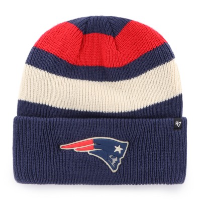 New England Patriots 47 Navy Clubhouse Jennings Cuffed Knit Hat