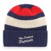 New England Patriots 47 Navy Clubhouse Jennings Cuffed Knit Hat