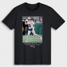 New England Patriots Drake Maye Black NFL Flash Features Week 17 Graphic T-Shirt New England Patriots Drake Maye Black NFL Flash Features Week 17 Graphic T-Shirt
