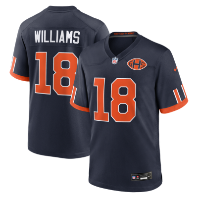 Джерси Caleb Williams Chicago Bears Nike 2026 Rivalries Collection Game - Navy