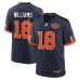 Джерси Caleb Williams Chicago Bears Nike 2026 Rivalries Collection Game - Navy