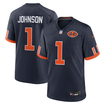 Джерси Jaylon Johnson Chicago Bears Nike 2026 Rivalries Collection Game - Navy