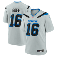 Джерси Jared Goff Detroit Lions Nike 2026 Rivalries Collection Game - Silver Джерси Jared Goff Detroit Lions Nike 2026 Rivalries Collection Game - Silver