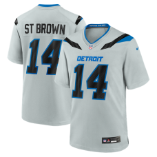 Джерси Amon-Ra St. Brown Detroit Lions Nike 2026 Rivalries Collection Game - Silver