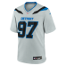Джерси Aidan Hutchinson Detroit Lions Nike 2026 Rivalries Collection Game - Silver
