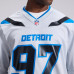 Джерси Aidan Hutchinson Detroit Lions Nike 2026 Rivalries Collection Game - Silver