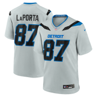 Джерси Sam LaPorta Detroit Lions Nike 2026 Rivalries Collection Game - Silver