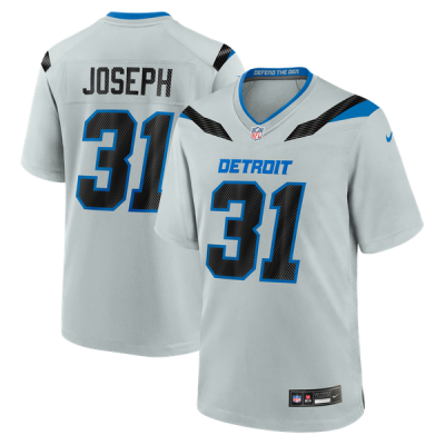 Джерси Kerby Joseph Detroit Lions Nike 2026 Rivalries Collection Game - Silver