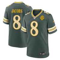 Джерси Josh Jacobs Green Bay Packers Nike 2026 Rivalries Collection Game - Green