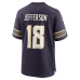 Джерси Justin Jefferson Minnesota Vikings Nike 2026 Rivalries Collection Game - Purple