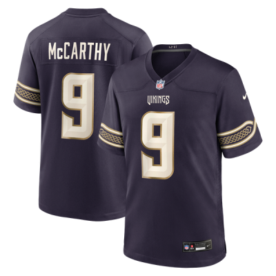 Джерси J.J McCarthy Minnesota Vikings Nike 2026 Rivalries Collection Game - Purple