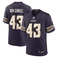 Джерси Andrew Van Ginkel Minnesota Vikings Nike 2026 Rivalries Collection Game - Purple