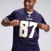 Джерси T.J. Hockenson Minnesota Vikings Nike 2026 Rivalries Collection Game - Purple