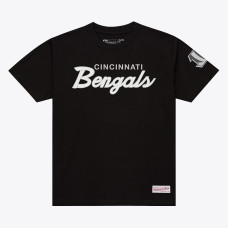 Футболка Cincinnati Bengals Mitchell & Ness Black Head Coach Classic