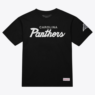 Футболка Carolina Panthers Mitchell & Ness Black Head Coach Classic
