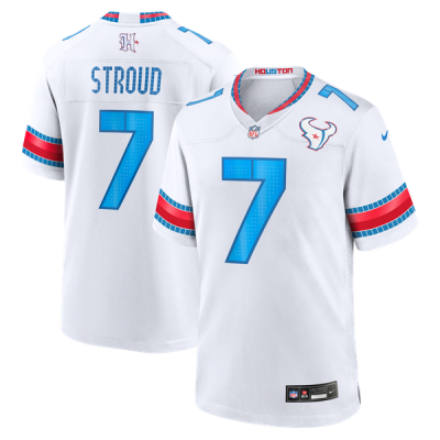 Джерси C.J. Stroud Houston Texans Nike 2026 Rivalries Collection Game - White