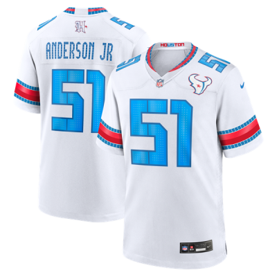 Джерси Will Anderson Jr. Houston Texans Nike 2026 Rivalries Collection Game - White