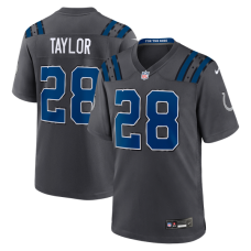 Джерси Jonathan Taylor Indianapolis Colts Nike 2026 Rivalries Collection Game - Anthracite Джерси Jonathan Taylor Indianapolis Colts Nike 2026 Rivalries Collection Game - Anthracite