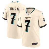 Джерси Brian Thomas Jr. Jacksonville Jaguars Nike 2026 Rivalries Collection Game - Natural