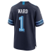 Джерси Cameron Ward Tennessee Titans Nike 2026 Rivalries Collection Game - Navy