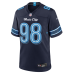 Джерси Jeffery Simmons Tennessee Titans Nike 2026 Rivalries Collection Game - Navy