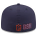 Бейсболка Chicago Bears New Era Navy 2026 Sideline Alternate 59FIFTY