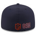 Бейсболка Chicago Bears New Era Navy 2026 Sideline 59FIFTY