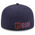 Бейсболка Chicago Bears New Era Navy 2026 Sideline 59FIFTY