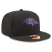 Бейсболка Baltimore Ravens New Era Black 2026 Sideline 59FIFTY