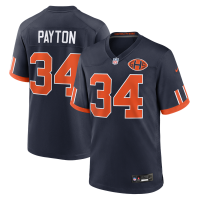 Джерси Walter Payton Chicago Bears Nike 2026 Rivalries Collection Game - Navy