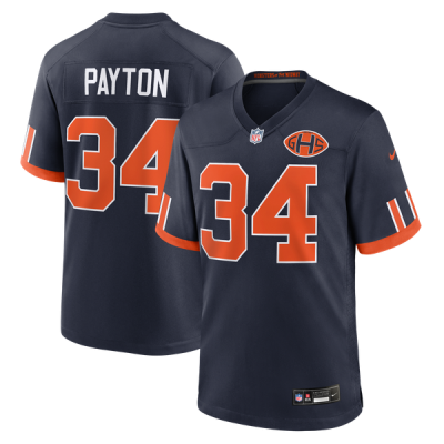 Джерси Walter Payton Chicago Bears Nike 2026 Rivalries Collection Game - Navy