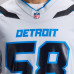 Джерси Penei Sewell Detroit Lions Nike 2026 Rivalries Collection Game - Silver