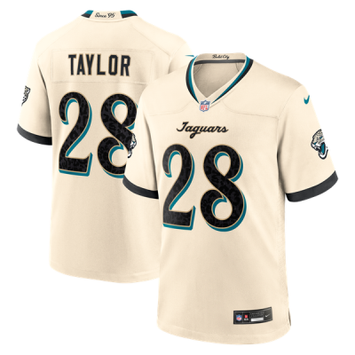 Джерси Fred Taylor Jacksonville Jaguars Nike 2026 Rivalries Collection Game - Natural