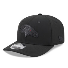Бейсболка Baltimore Ravens New Era Black 2026 Sideline 9SEVENTY