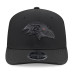 Бейсболка Baltimore Ravens New Era Black 2026 Sideline 9SEVENTY