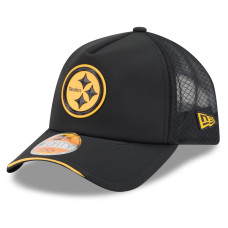 Бейсболка Pittsburgh Steelers New Era Black 2026 Sideline Apex 9FORTY Adjustable Бейсболка Pittsburgh Steelers New Era Black 2026 Sideline Apex 9FORTY Adjustable