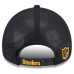 Бейсболка Pittsburgh Steelers New Era Black 2026 Sideline Apex 9FORTY Adjustable