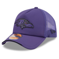 Бейсболка Baltimore Ravens New Era Purple 2026 Sideline Apex 9FORTY Adjustable