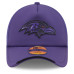 Бейсболка Baltimore Ravens New Era Purple 2026 Sideline Apex 9FORTY Adjustable