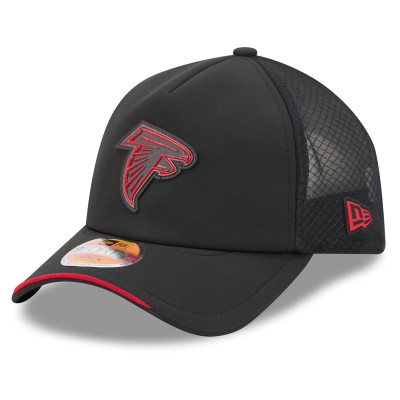 Бейсболка Atlanta Falcons New Era Black 2026 Sideline Apex 9FORTY Adjustable