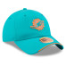 Бейсболка Miami Dolphins New Era Aqua 2026 Sideline Casual Classic