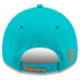 Бейсболка Miami Dolphins New Era Aqua 2026 Sideline Casual Classic