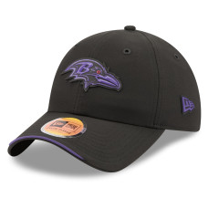 Бейсболка Baltimore Ravens New Era Black 2026 Sideline Casual Classic