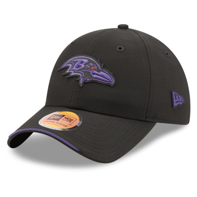Бейсболка Baltimore Ravens New Era Black 2026 Sideline Casual Classic