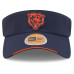 Chicago Bears New Era Navy 2026 Sideline Adjustable Visor